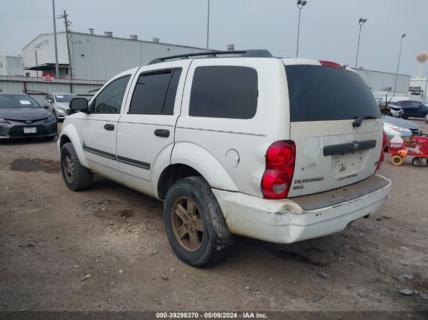 2007 Dodge Durango Slt VIN: 1D8HD48P37F544078 Lot: 39298370