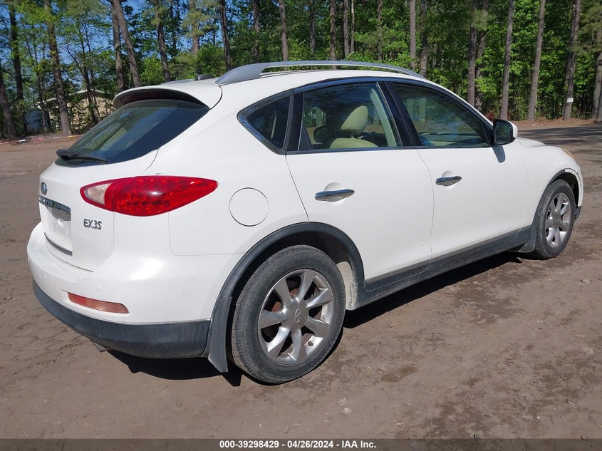 2008 Infiniti Ex35 Journey VIN: JNKAJ09F78M353007 Lot: 39298429