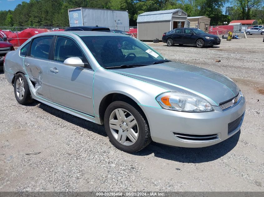 2013 Chevrolet Impala Lt VIN: 2G1WG5E33D1115703 Lot: 39298458