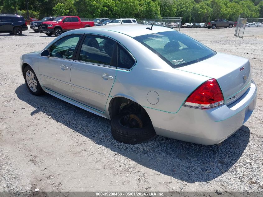 2013 Chevrolet Impala Lt VIN: 2G1WG5E33D1115703 Lot: 39298458