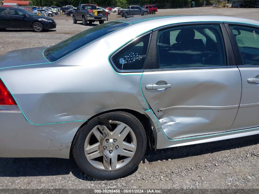 2013 Chevrolet Impala Lt VIN: 2G1WG5E33D1115703 Lot: 39298458