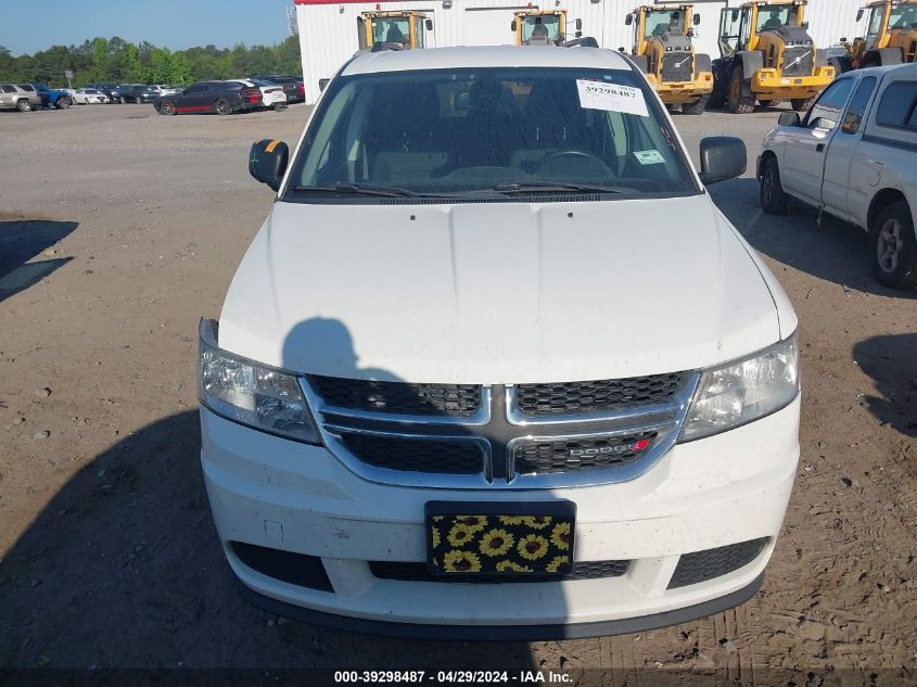 2018 Dodge Journey Se VIN: 3C4PDCAB5JT444516 Lot: 39298487