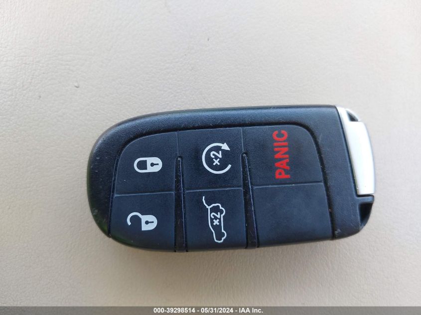 2016 Dodge Durango R/T VIN: 1C4SDHCT5GC483933 Lot: 39298514