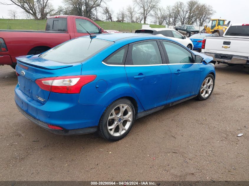 2014 Ford Focus Titanium VIN: 1FADP3J29EL169430 Lot: 39298564