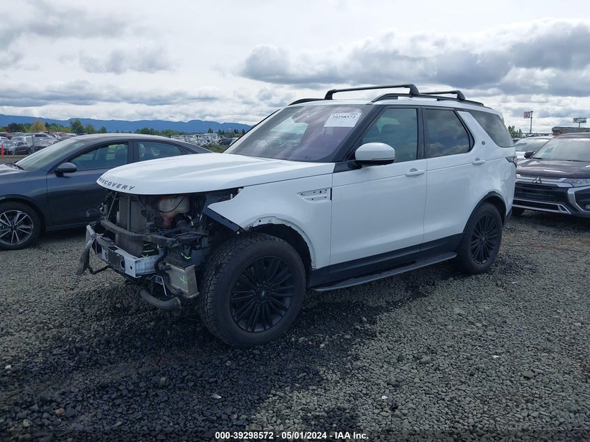 VIN SALRRBBK4HA043844 2017 LAND ROVER DISCOVERY HSE