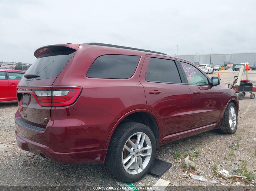 VIN 1C4RDHDG0PC624939 2023 DODGE DURANGO GT PLUS RWD