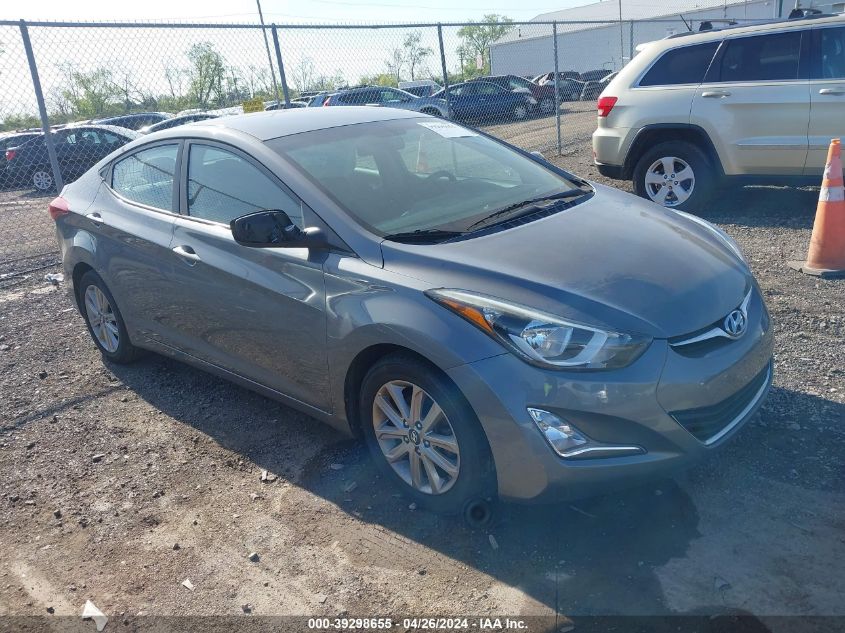 5NPDH4AEXEH486497 | 2014 HYUNDAI ELANTRA