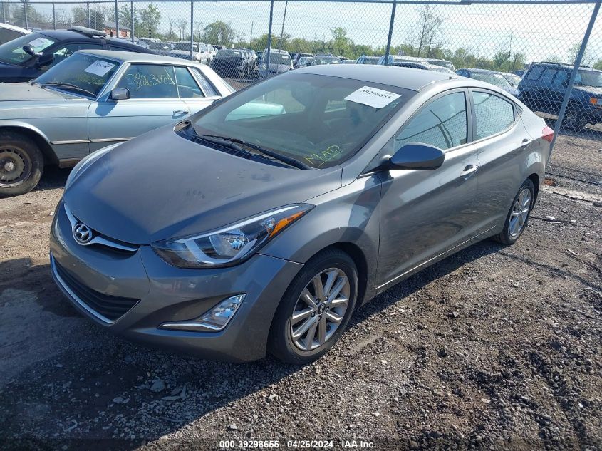 5NPDH4AEXEH486497 | 2014 HYUNDAI ELANTRA