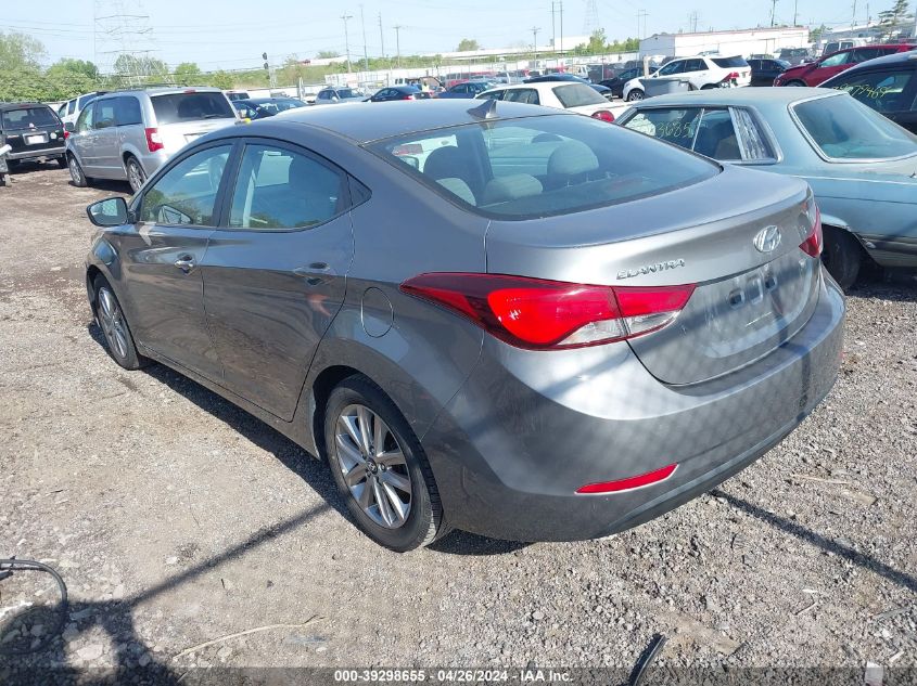 5NPDH4AEXEH486497 | 2014 HYUNDAI ELANTRA