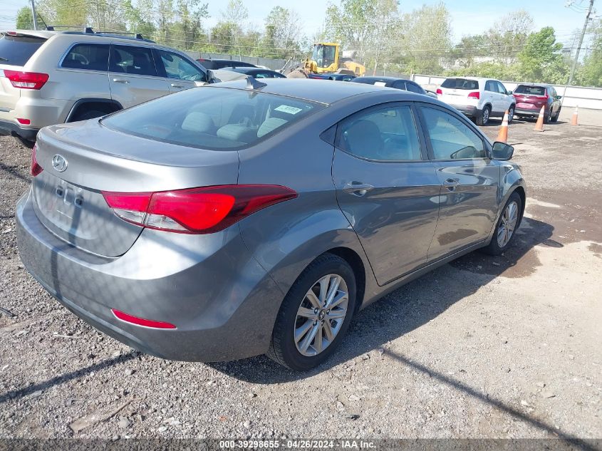 5NPDH4AEXEH486497 | 2014 HYUNDAI ELANTRA