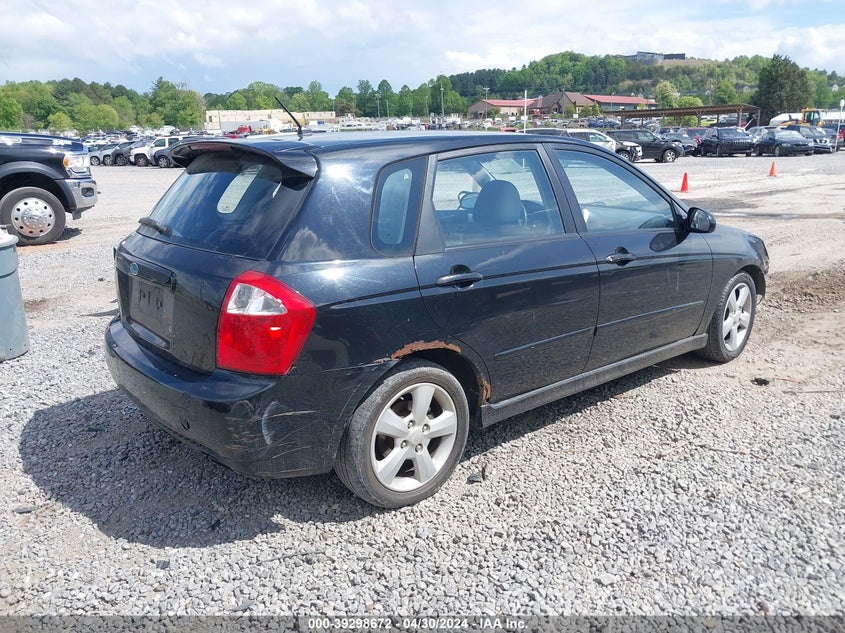 2007 Kia Spectra5 Sx VIN: KNAFE161175004103 Lot: 39298672