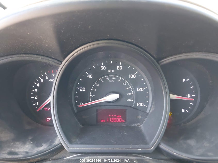 2013 KIA RIO LX - KNADM4A37D6097705