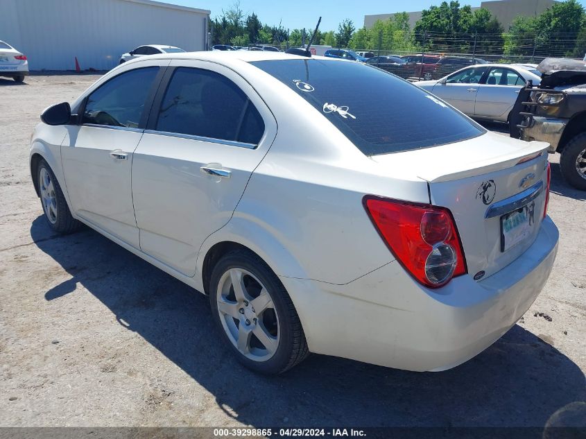 2015 Chevrolet Sonic Ltz Auto VIN: 1G1JE5SB6F4119392 Lot: 39298865