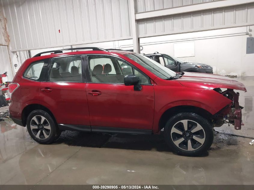 2017 Subaru Forester 2.5I VIN: JF2SJABC8HH481746 Lot: 39298905