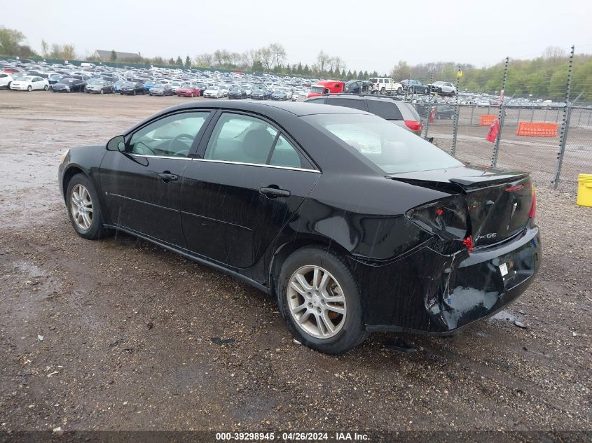 2006 Pontiac G6 VIN: 1G2ZF55B164184612 Lot: 39298945