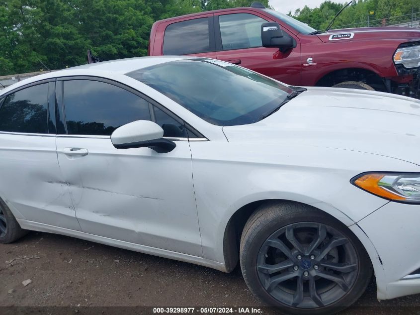 2018 Ford Fusion S VIN: 3FA6P0G72JR195244 Lot: 39298977