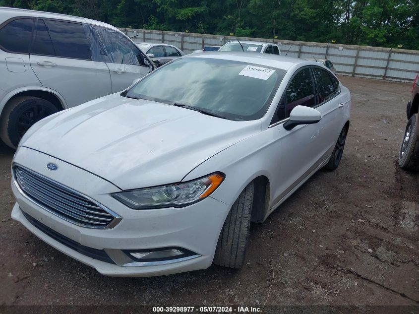 2018 Ford Fusion S VIN: 3FA6P0G72JR195244 Lot: 39298977