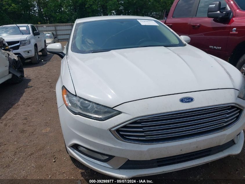 2018 Ford Fusion S VIN: 3FA6P0G72JR195244 Lot: 39298977