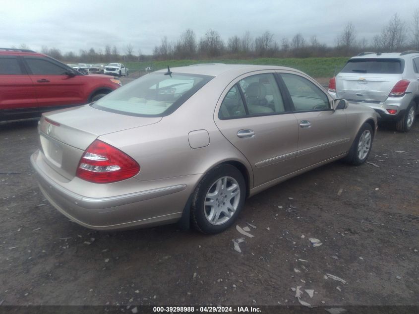 WDBUF65J83A149032 | 2003 MERCEDES-BENZ E 320