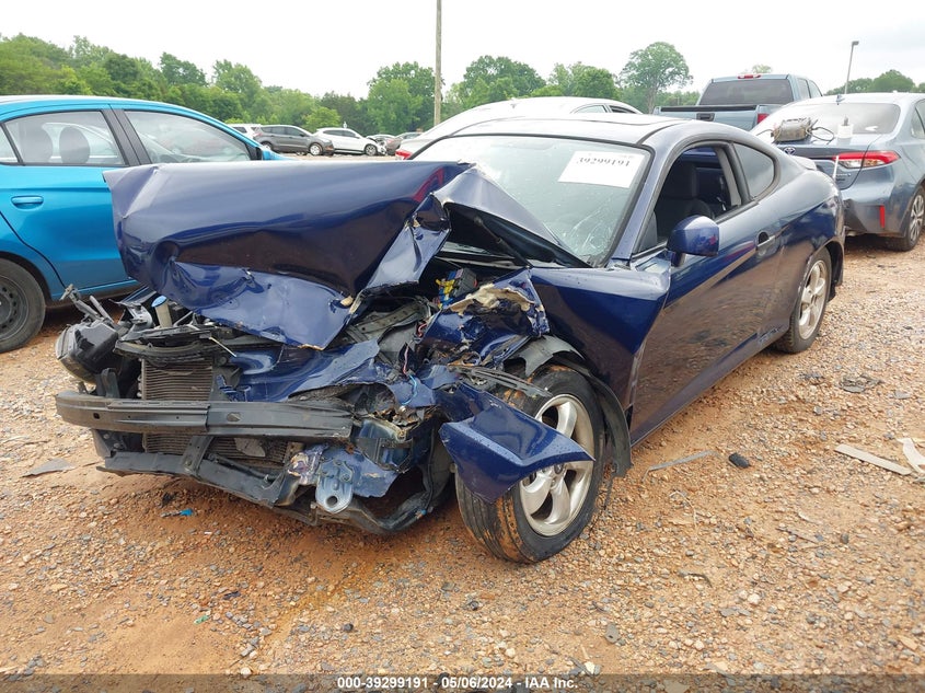 2006 Hyundai Tiburon Gs VIN: KMHHM65D66U230421 Lot: 39299191