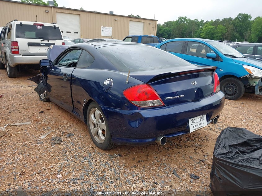2006 Hyundai Tiburon Gs VIN: KMHHM65D66U230421 Lot: 39299191