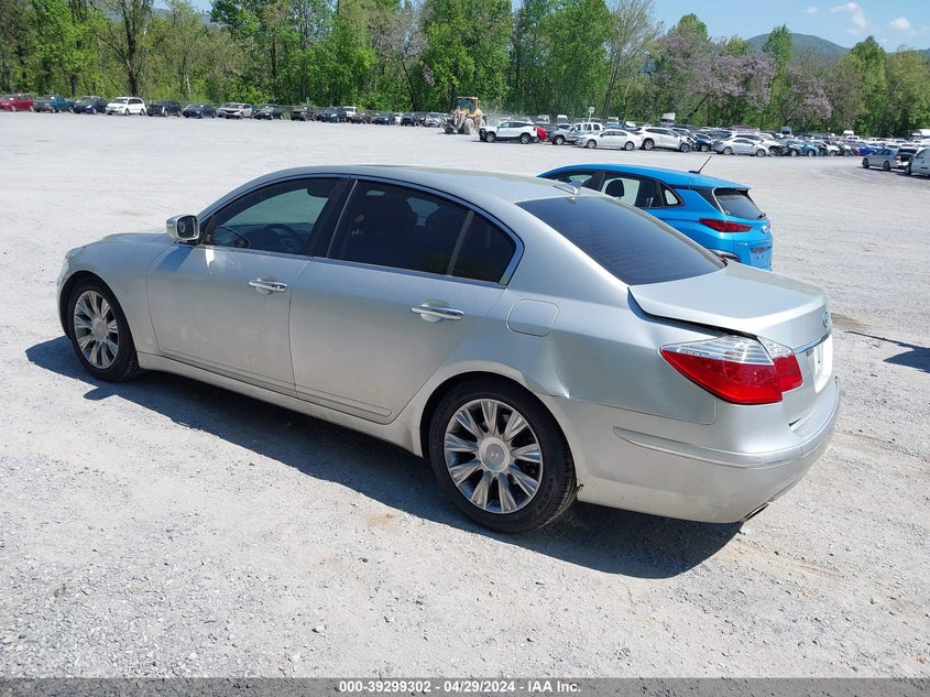 2011 Hyundai Genesis 3.8 VIN: KMHGC4DEXBU11753 Lot: 39299302