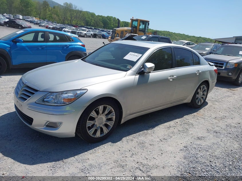 2011 Hyundai Genesis 3.8 VIN: KMHGC4DEXBU11753 Lot: 39299302