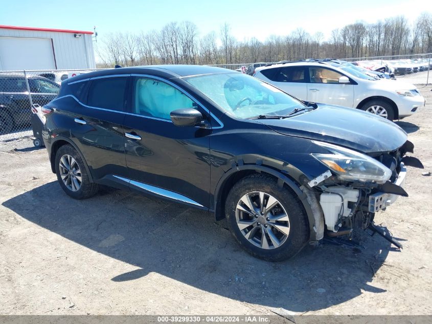 2018 Nissan Murano S VIN: 5N1AZ2MH7JN181703 Lot: 39299330