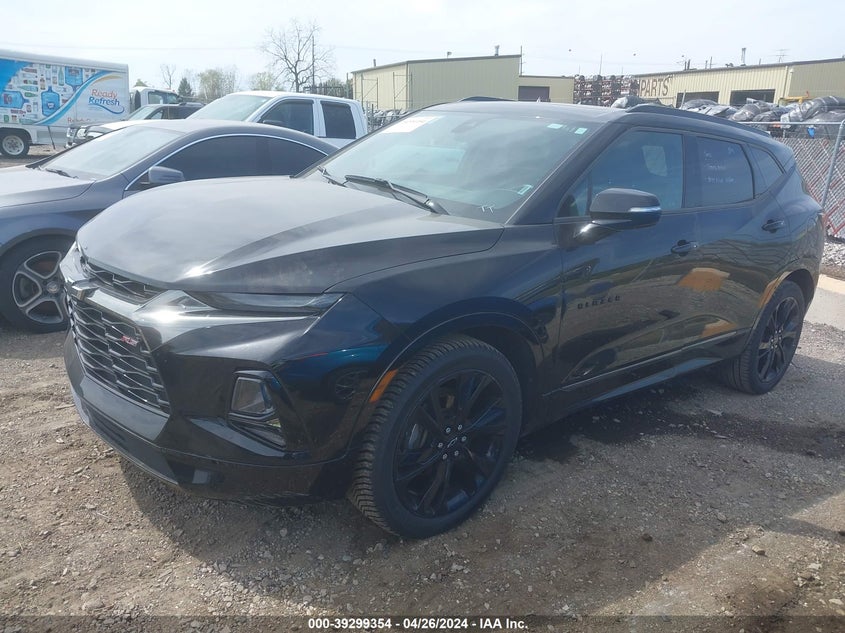 VIN 3GNKBJRS9KS604372 2019 CHEVROLET BLAZER RS