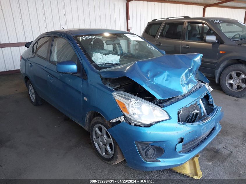 2018 Mitsubishi Mirage G4 Es VIN: ML32F3FJ1JHF01917 Lot: 39299431