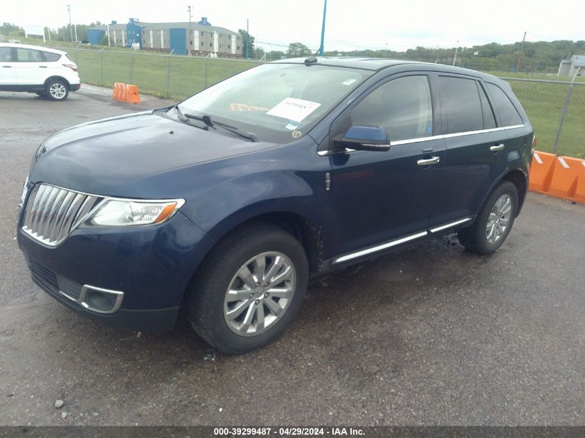 2012 Lincoln Mkx VIN: 2LMDJ6JK2CBL15323 Lot: 39299487