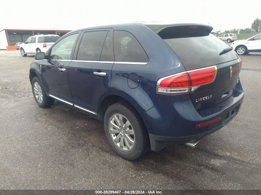 2012 Lincoln Mkx VIN: 2LMDJ6JK2CBL15323 Lot: 39299487