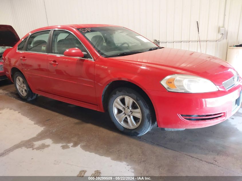 2013 Chevrolet Impala Ls VIN: 2G1WF5E32D1144158 Lot: 39299509