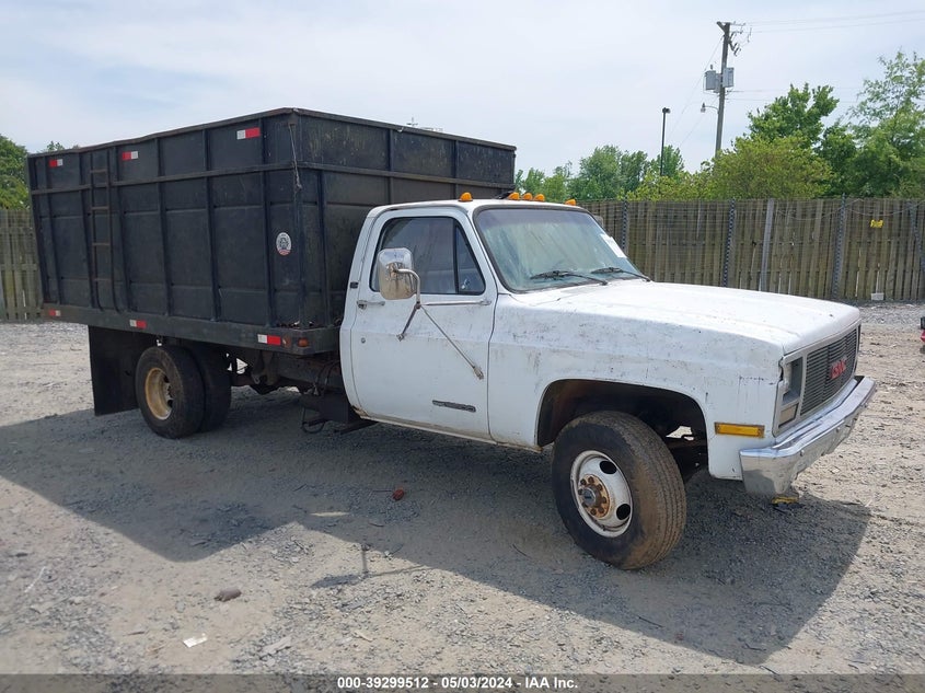 GMC V35 CONVENTIONAL 1989. Lot# 39299512. VIN 1GDJV34W4KJ507496. Photo 1