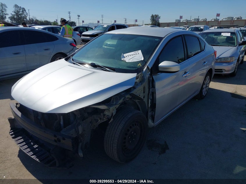 2016 NISSAN SENTRA S - 3N1AB7AP5GY271206