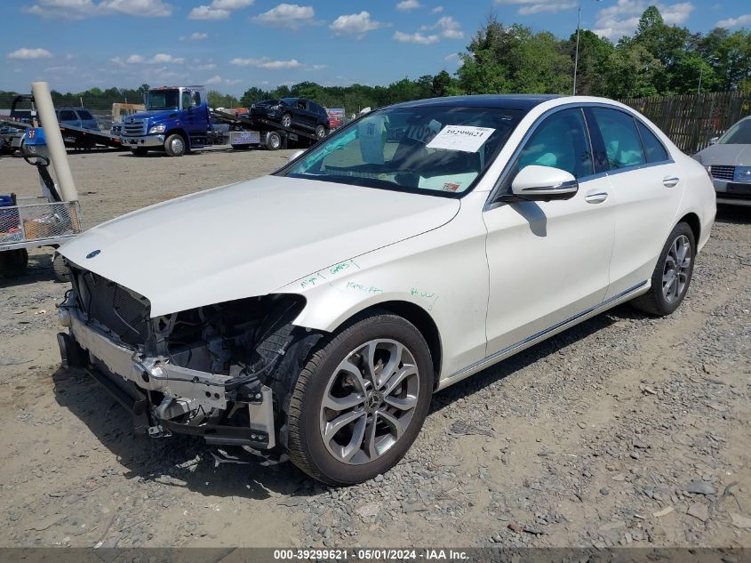 2018 Mercedes-Benz C 300 4Matic VIN: WDDWF4KB1JR413563 Lot: 39299621