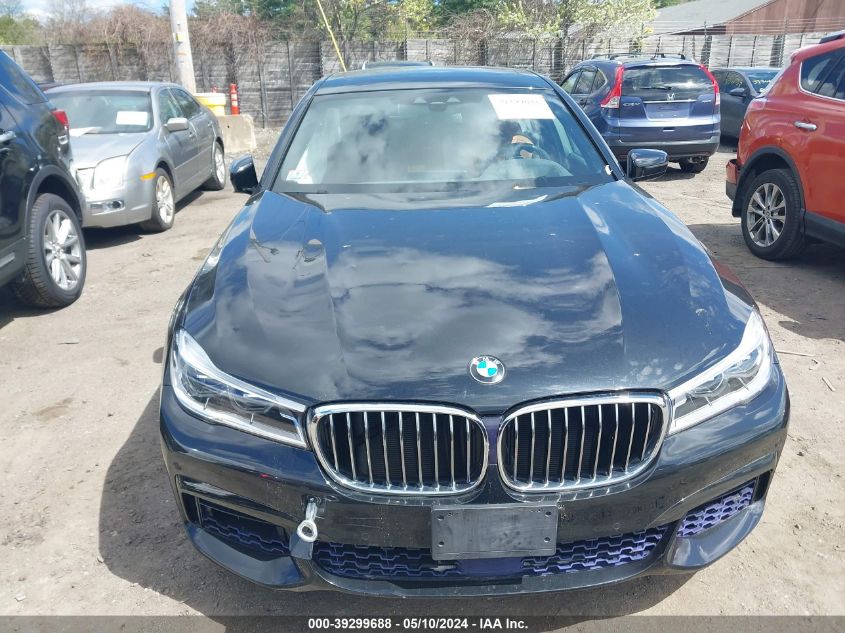 2018 BMW 750 Xi VIN: WBA7F2C52JG424138 Lot: 39299688