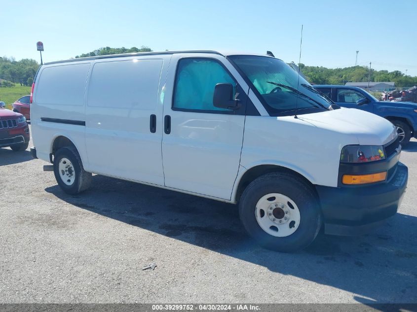 2020 Chevrolet Express Cargo Rwd 2500 Regular Wheelbase Wt VIN: 1GCWGAF18L1272919 Lot: 39299752