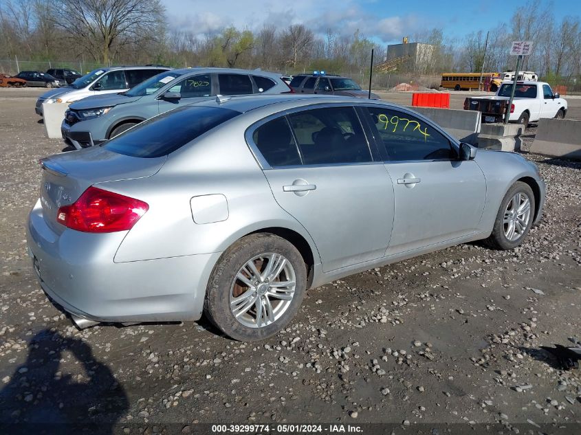 2013 Infiniti G37X VIN: JN1CV6AR2DM770149 Lot: 39299774