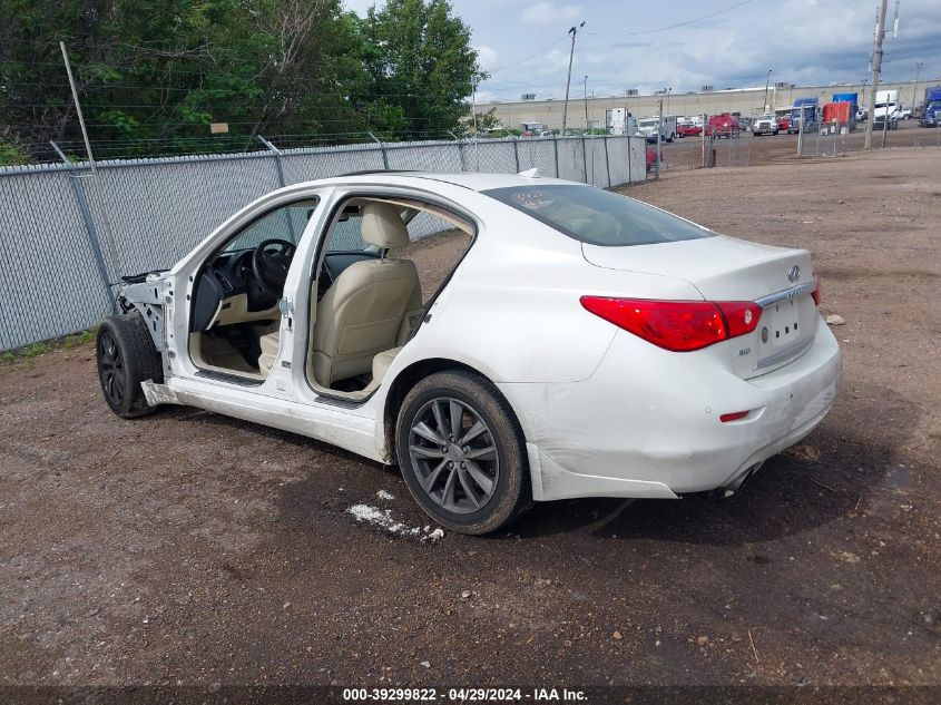 2017 Infiniti Q50 3.0T Premium VIN: JN1EV7AR8HM833422 Lot: 39299822