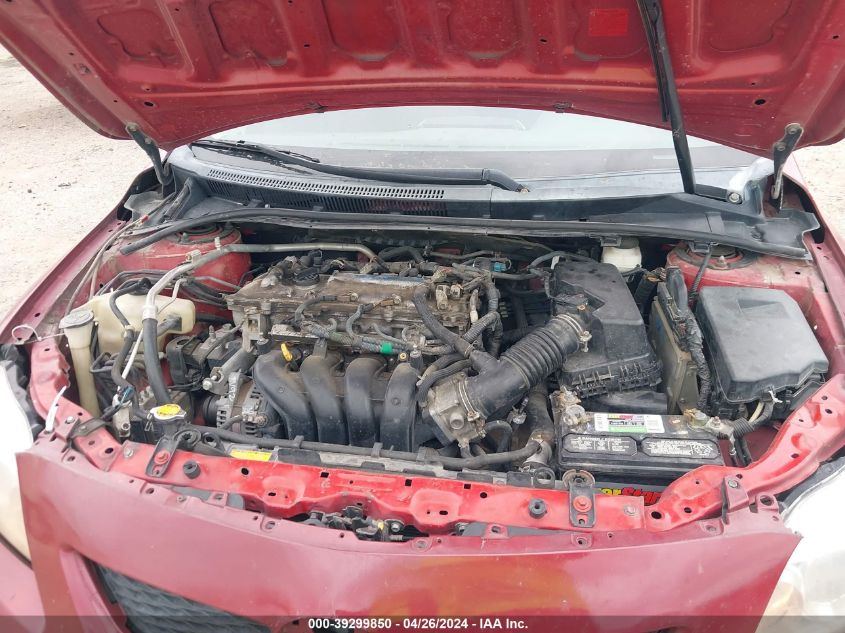 2010 Toyota Corolla Le VIN: 2T1BU4EE2AC286529 Lot: 39299850