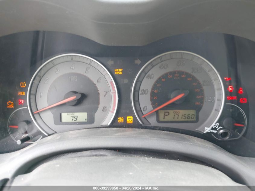 2010 Toyota Corolla Le VIN: 2T1BU4EE2AC286529 Lot: 39299850