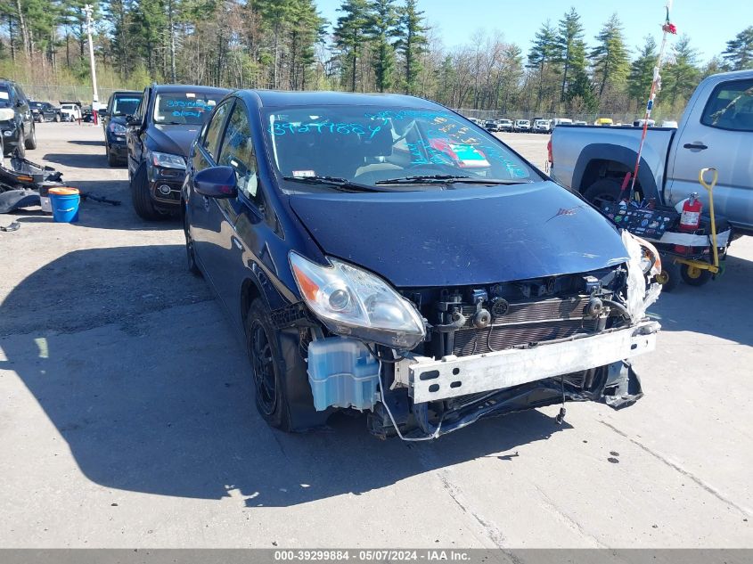 2014 Toyota Prius Two VIN: JTDKN3DU2E1799371 Lot: 39299884