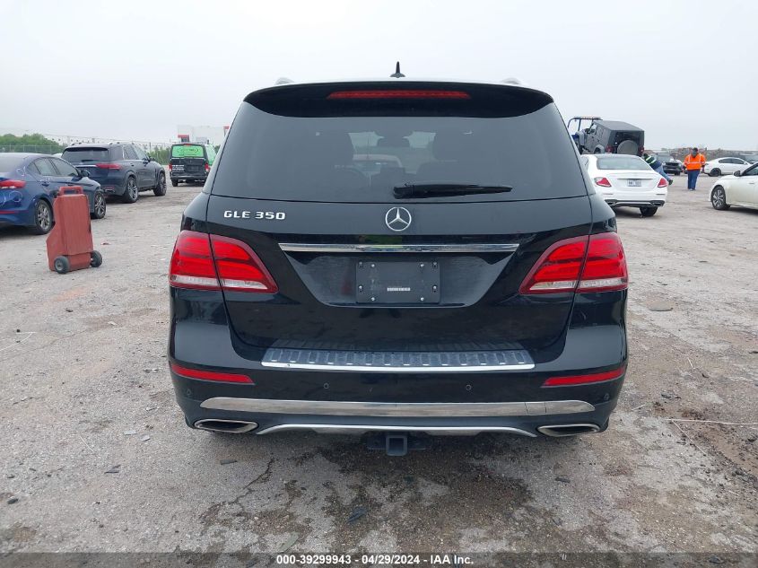 2016 Mercedes-Benz Gle 350 VIN: 4JGDA5JB8GA747373 Lot: 39299943