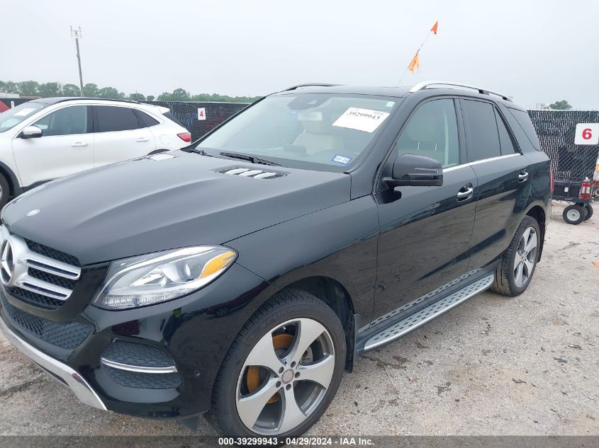 2016 Mercedes-Benz Gle 350 VIN: 4JGDA5JB8GA747373 Lot: 39299943