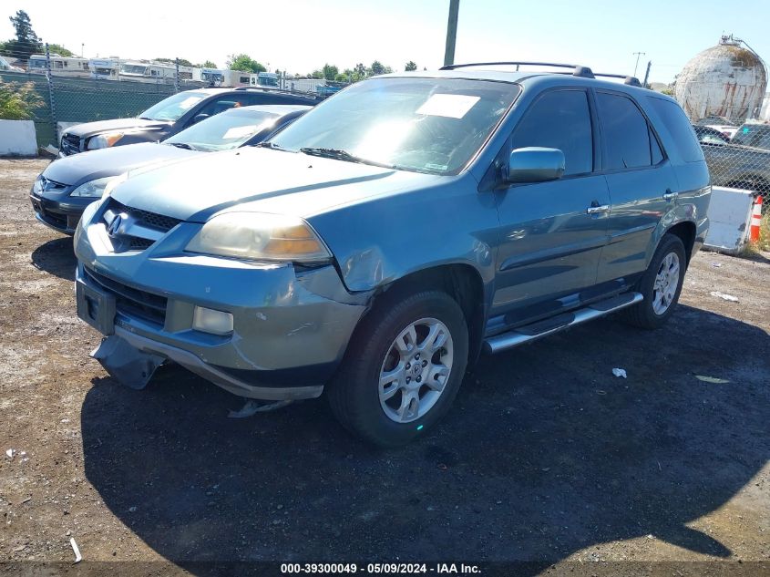 2005 Acura Mdx VIN: 2HNYD18815H557844 Lot: 39300049