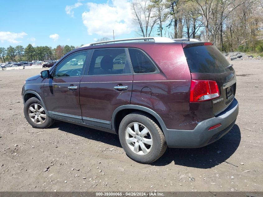 2013 KIA SORENTO LX - 5XYKT3A66DG379509