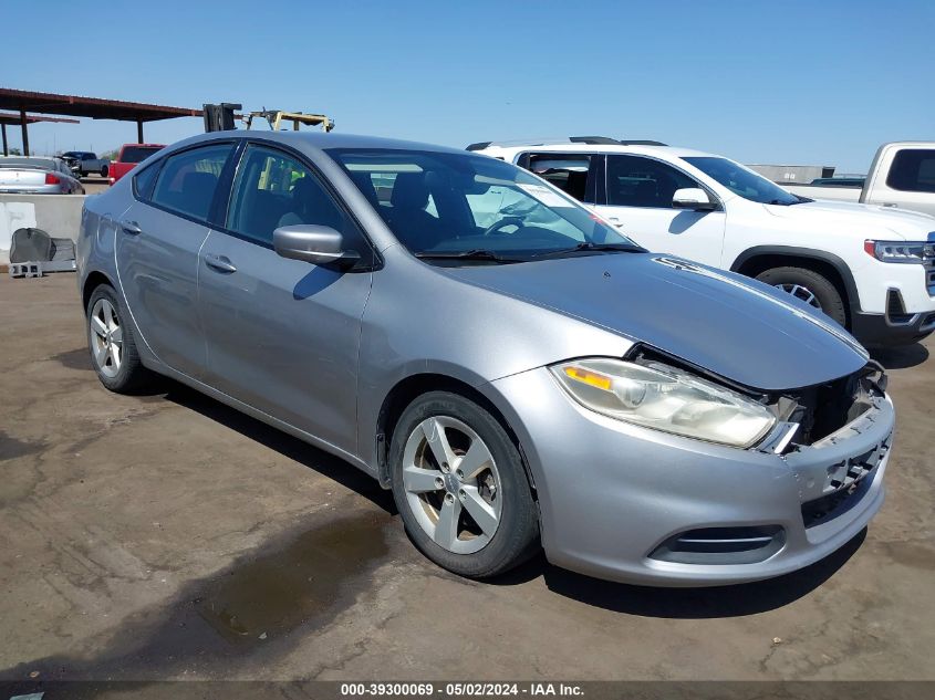 2015 Dodge Dart Sxt VIN: 1C3CDFBB2FD140897 Lot: 39300069