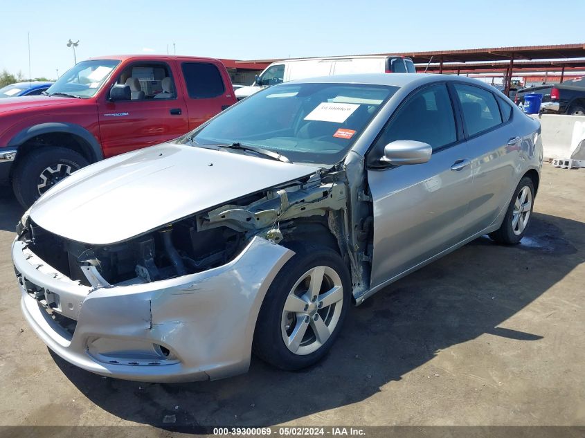 2015 Dodge Dart Sxt VIN: 1C3CDFBB2FD140897 Lot: 39300069