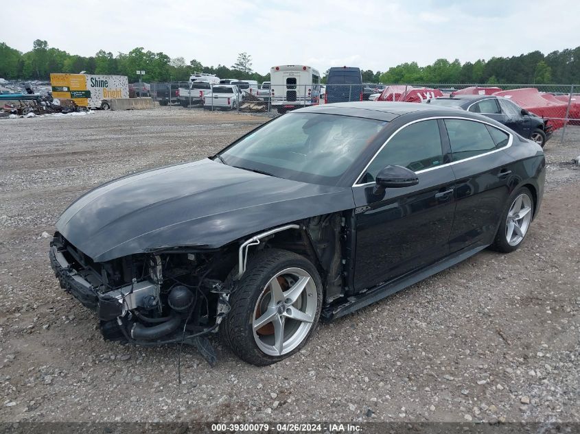 2018 Audi A5 2.0T Premium VIN: WAUENCF51JA093602 Lot: 39300079